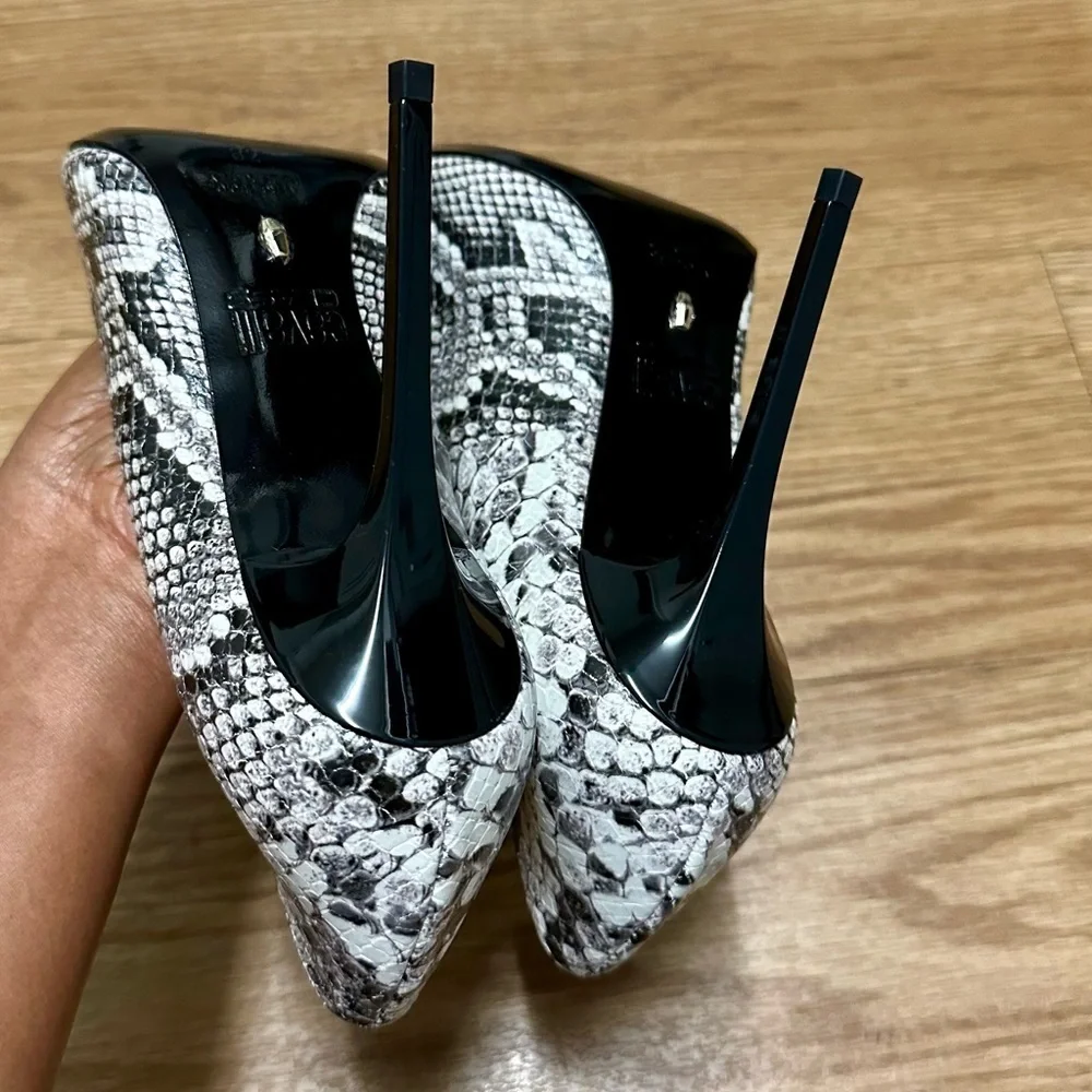CAVALLI CLASS Snakeskin Heels